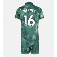 Echipament fotbal Tottenham Hotspur Timo Werner #16 Tricou Treilea 2024-25 pentru copii maneca scurta (+ Pantaloni scurti)